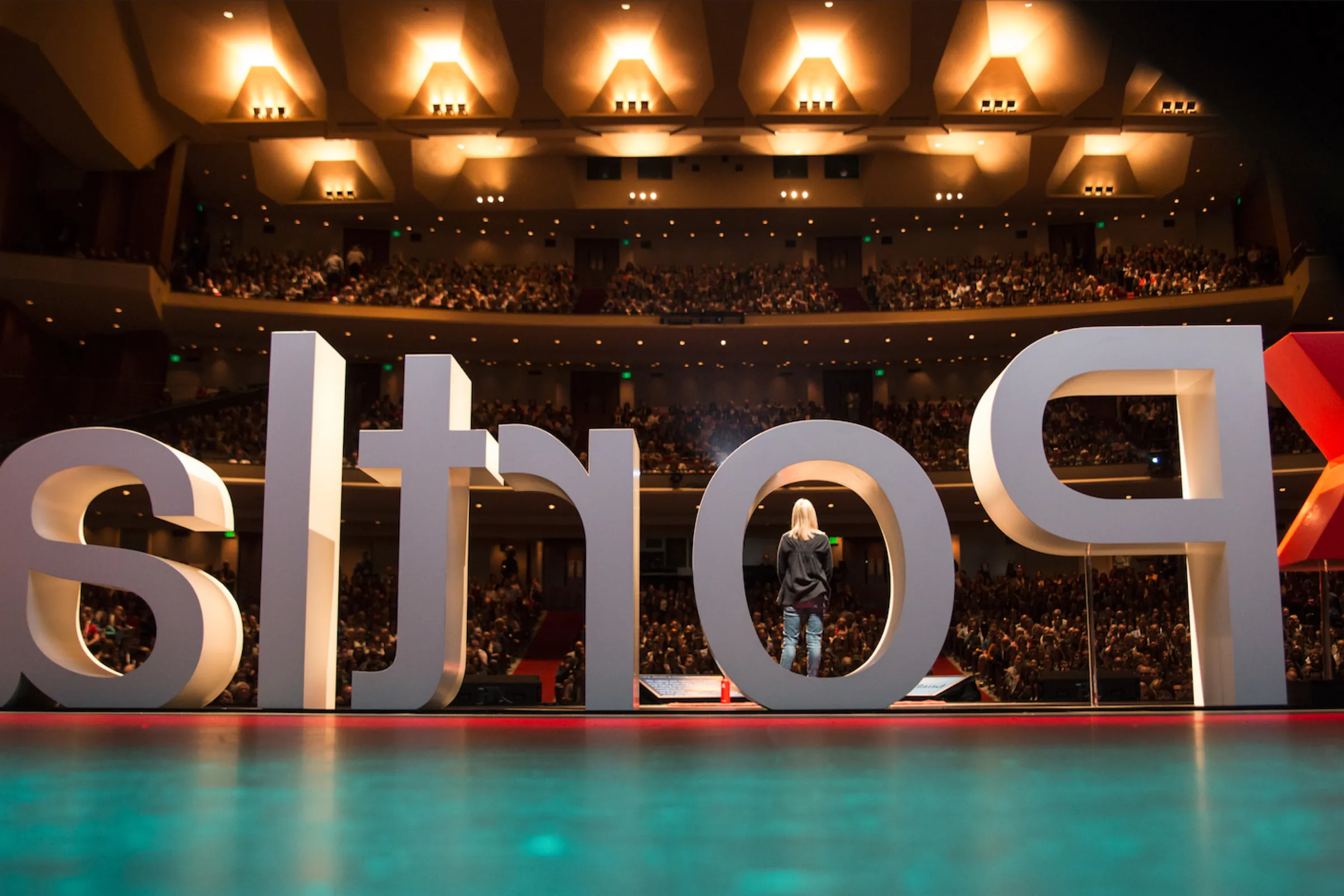 TEDxPortland stage